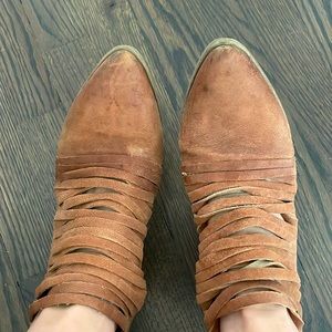 Free people bohemian flat boots